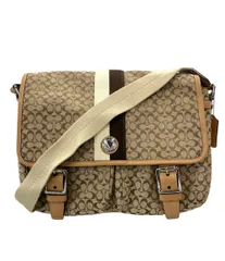 コーチ ショルダーバッグ 斜め掛け メッセンジャーバッグ ミニシグネチャー F70182 レディース COACH