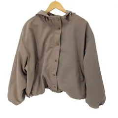 アプレジュール Apres jour ボアライナー付き袖ボリューム2WAYマウンテンパーカー レディース  LL