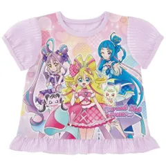 【新品・4営業日で発送】YHKパジャマキミプリALV120 キミとアイドルプリキュア 勇気がでる 光るパジャマ(A)(120cm) ラベンダー