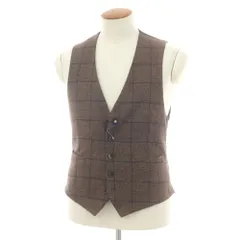 ラルディーニ ジレ ベスト LARDINI ラルディーニ LARDINI リバーシブル ジレ ベスト 50 REG メンズ