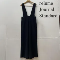  レリュームジャーナルスタンダード TR ストレッチ ダブルボタン サロペット サイドジップ開閉 オーバーオール レディース 38 ISItems【USED】【古着】【中古】50116729