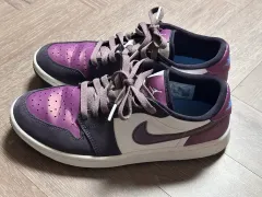 エアジョーダン 1 ロー G ゴルフシューズ パープル/ 255