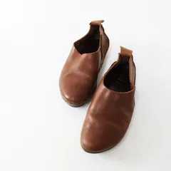 トリッペン Trippen Common レザー スリッポン シューズ ｜ブラウン サイドゴア 本革 【2400014718140】のサムネイル