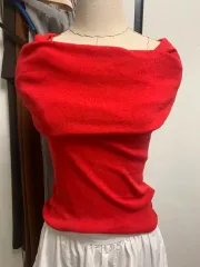 ザラ オフショルダー ニットトップス Tシャツ 3920035