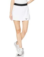 [ミズノ] バドミントンウェア スカート べたつき軽減 72MB0201 レディース ホワイト 日本 M (日本サイズM相当) [ホワイト] [M]