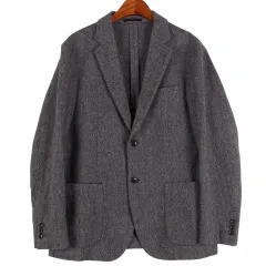 UNIQLO ユニクロ ヘリンボーン ブレーザー ジャケット L / k1435