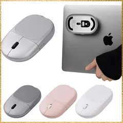 ★送料無料★シルバー fromseed ワイヤレスマウス シルバー 無線 ノートパソコン タブレット マグネット付 持ち運べる