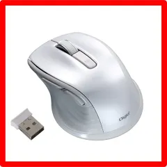 ★送料無料★Sサイズ_無線(2.4GHz)_ホワイト Digio2 F_line 5ボタンBlue LED マウス 小型 無線 静音 ホワイト 48394