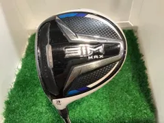 【中古】 テーラーメイド SIM MAX 3W レフティ フェアウェイウッド FW 純正特注シャフト (フレックスX) メンズ 男性用 左利き レフティ 左用 Cランク ゴルフクラブ