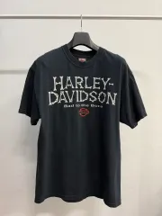 ヴィンテージ ハーレーダビッドソン Bad to the Bone Tシャツ L