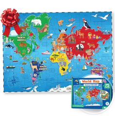 【パズル未開封】【希少】eeBoo 100ピース アメリカ地図 パズル未開封】【希少】eeBoo 100ピース アメリカ地図 - メルカリ