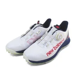 ニューバランス NEW BALANCE MGB1001T ゴルフシューズ ソフトスパイク FuelCell 1001v3 25.5㎝ ホワイト 白系