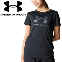 WJ157 アンダーアーマー UAテック ビッグロゴ ショートスリーブ Tシャツ 6001334-001 レディース   B0DM8X2K8T