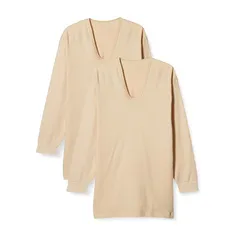 【新品】 GUNZE(グンゼ) 長袖Ｕ首 暖かソフト 2枚組 100%