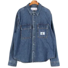 カルバン・クライン ジーン ユーティリティ デニム シャツ XL / k1584