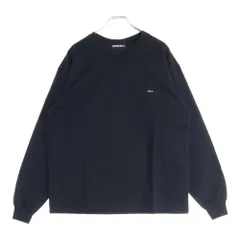 GOD SELECTION XXX (ゴッドセレクショントリプルエックス) ロゴ刺繍パッチ付クルーネック長袖カットソー Tシャツ ブラック GX-A24-LT-04