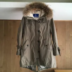 美品 BURBERRY BLUE LABELバーバリーブルーレーベル　ライナー付き　モッズコート４０