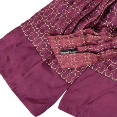 美品/箱付き★エルメス マルジェラ期 アスコットタイ ツイルレーヌ シルク100 エルメス マルジェラ期 アスコットタイ チェーン柄 シルクスカーフ