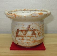 井村侊生 伊賀焼 耳付水指 茶道具 水指 - メルカリ