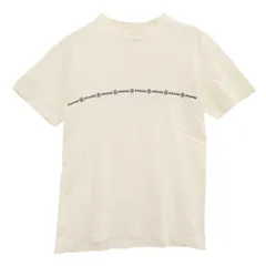 STUSSY ステューシー 90s 紺タグ USA製 OLD オールド プリント Tシャツ ホワイト系 S【中古】