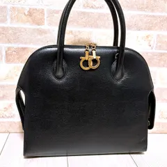 (美品) Ferragamo(フェラガモ)ハンドバッグ  レザー ブラック