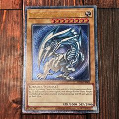 遊戯王 ドイツ版 EU版 青眼の白龍 OTS28 レリーフ - メルカリ