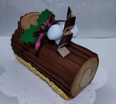ブッシュドノエル フェイクスイーツ 食品サンプル クリスマス ケーキ