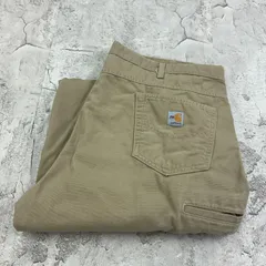 Carhartt　カーハート　FR　ダックパンツ　ワークパンツ　古着　カーキ　ベージュ　W44 L30