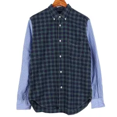 コム・デ・ギャルソン オム CHECK シャツ M / k1583