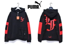 新品 PUMA HOOPS X LAFRANCE HOLIDAY カーゴ フーディー S 622833-01 プーマ ラメロ ボール パーカー