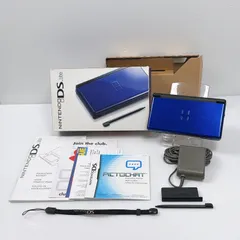 美品 DS Lite コバルトブラック 北米版 遊べるセット 動作確認済み Nintendo ニンテンドー Nintendo dslite DSLITE DS Lite 任天堂