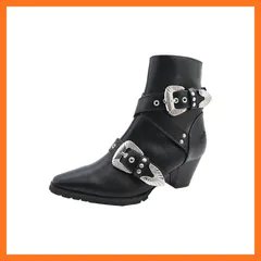 【新品】 ウエスタン調ショートブーツ 1