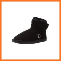 【新品】 [モズ] トグル付きムートンブーツ MZ1980 レディース ブラック large 1