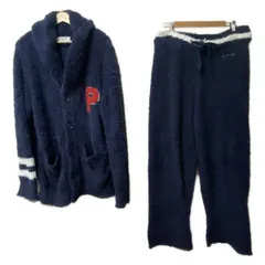 gelato pique(ジェラートピケ) メンズセットアップ メンズ - ネイビー×白