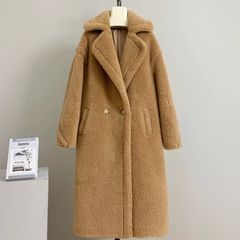テディコート ホワイト ◇アルパカ62% シープ26% シルク12% - メルカリ