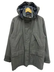 L.L.Bean (エルエルビーン) ナイロンジャケット 裏フリース キルティング S カーキ メンズ/028