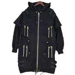 BALMAIN バルマン キルティング パーカー　 ロング コート ブルゾン W7H3043J928176 メンズ S コットン 中古のサムネイル