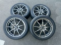 WEDS SPORT SA-15R PCD100 4穴 溝有 205/45R16 - メルカリ