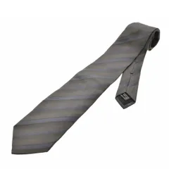 【GUCCI】イタリア製 レジメンタルストライプ シルクネクタイ