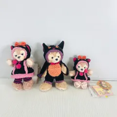 【タグ付】 ダッフィー シェリーメイ ハロウィン 2013 ぬいぐるみバッジ ストラップ
