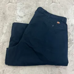Dickies　ディッキーズ　ワークパンツ　ボトムス　古着　ネイビー　W43 L32