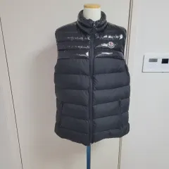 モンクレール ブラック ダウン ベスト