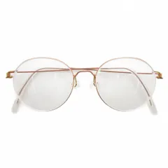 リンドバーグ LINDBERG RIM Panto 眼鏡 めがね アイウェア 度あり ピンク 希少カラー /AE IBO86