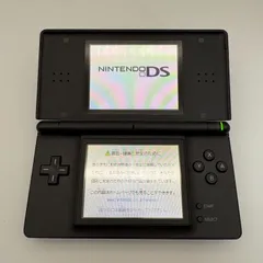 【ジャンク】 Nintendo DS Lite 本体 ブラック ゲーム機 現状品 [中古]