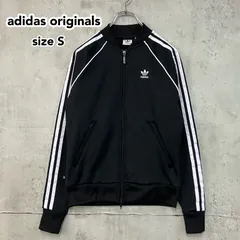 adidas originals アディダス オリジナルス SST トラックトップ PB ジャージ ジャケット ブラック 黒 トレフォイルロゴ 3ストライプス リサイクル素材 Sサイズ 155/80A Y2K スタイル ★ ■■