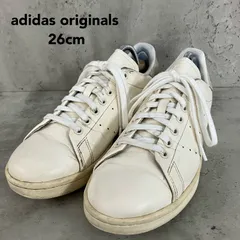 adidas originals アディダス スタンスミス Stan Smith GX4430 26cm US8 クリームホワイト レザー スエード ヒールタグ 白系 スニーカー 人気 定番 ★ ■■