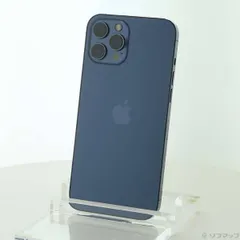 〔中古品〕 iPhone12 Pro Max 128GB パシフィックブルー MGCX3J／A SIMフリー【258】