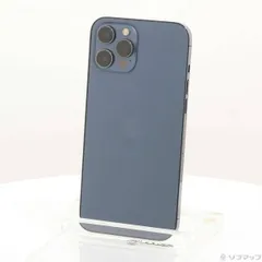 〔中古品〕 iPhone12 Pro Max 256GB パシフィックブルー MGD23J／A SIMフリー【262】