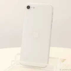 〔中古品〕 iPhone SE 第2世代 64GB ホワイト MHGQ3J／A SIMフリー【348】