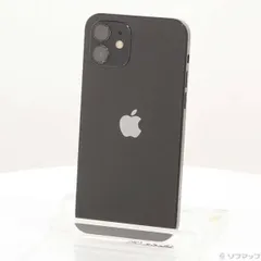 〔中古品〕 iPhone12 64GB ブラック MGHN3J／A SIMフリー【262】